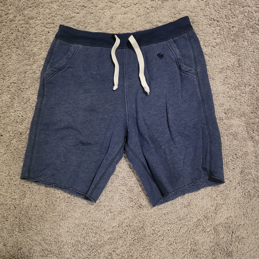 Abercrombie & Fitch Navy Athletic Shorts